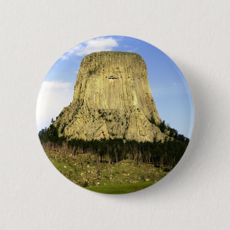 Devil's Tower, Wyoming Pinback Button