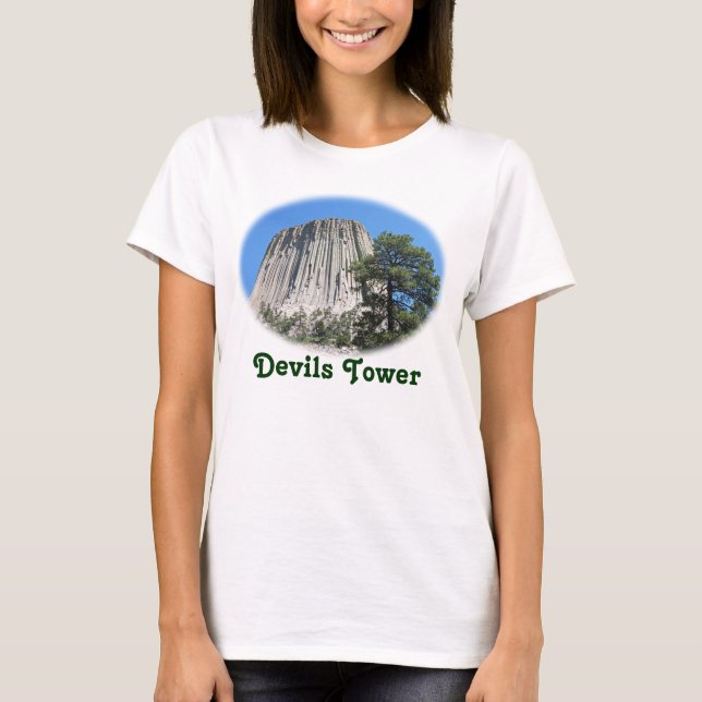 Devils Tower, Wyoming T-Shirt (Front)