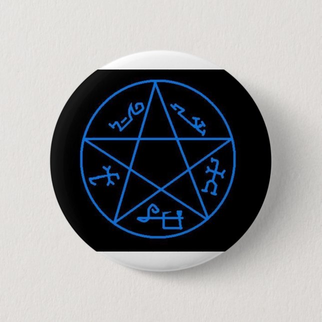 Devil's Trap Button (Front)