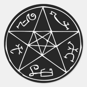 Devil's Trap Classic Round Sticker