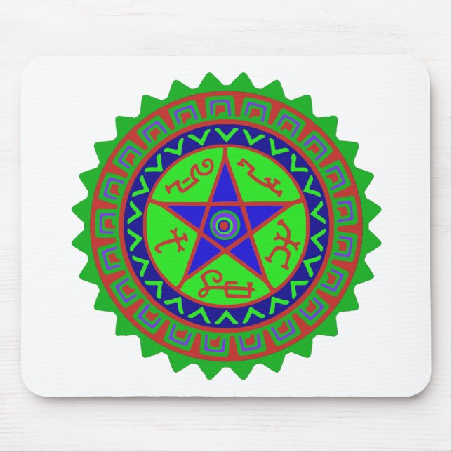 Devil's Trap Mouse Pad (Front)