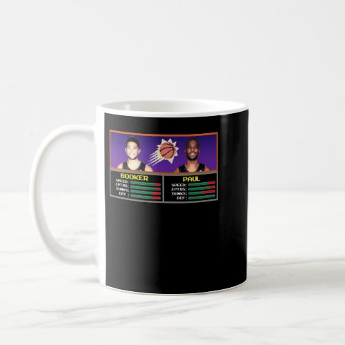 Devin Booker amp Chris Paul NBA JAM Classic T Sh Coffee Mug
