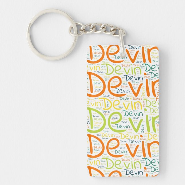 Devin Keychain (Front)