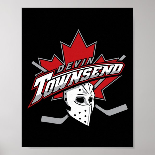 Devin Townsend - hockey'  Poster (Front)