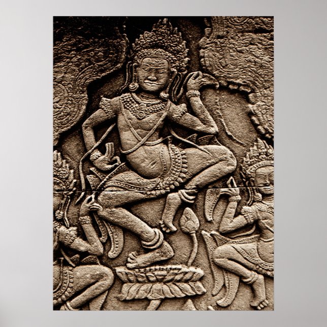 Devine Angkor Wat  Poster (Front)