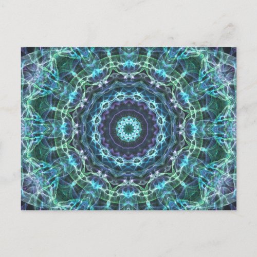 devine mandala postcard