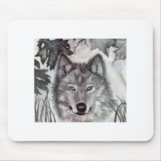 Devin's Wolf Mouse Pad