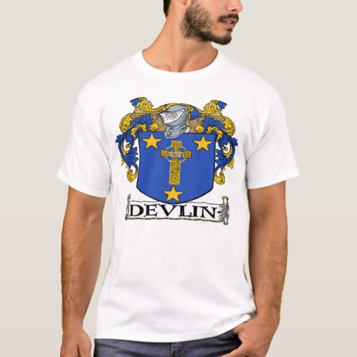 Devlin Coat of Arms T_Shirt