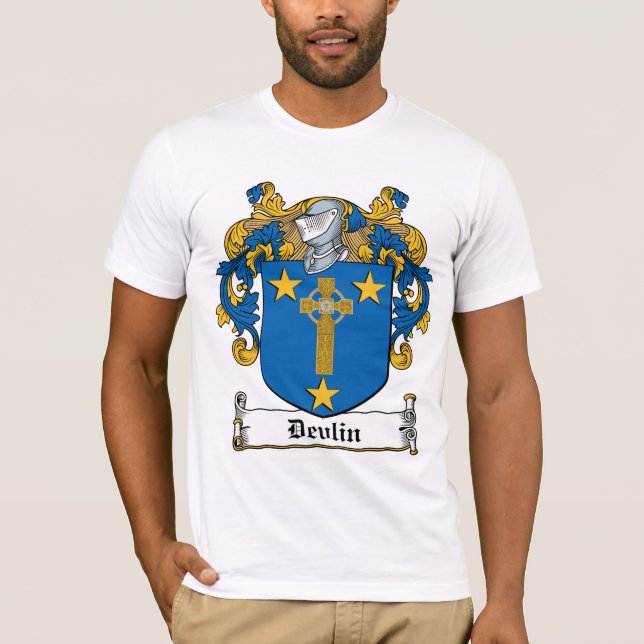 Devlin Family Crest T-Shirt (Front)