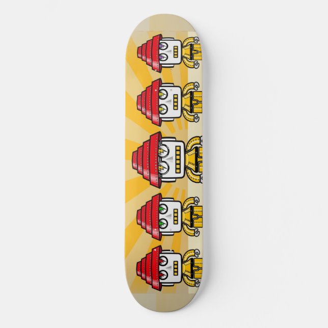 DevoBots Skateboard Deck (Front)
