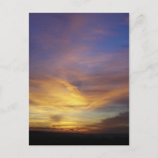 Devon Gold Sunset postcard