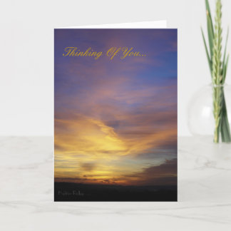 Devon Sunset - Thinking Of You Card