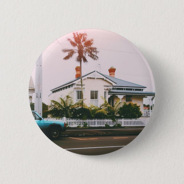 Devonport, Auckland, New Zealand Button (Front)