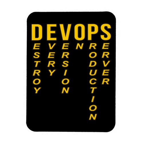 Devops Definition Technical Computer IT Programmer Magnet