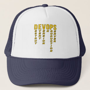 Devops Definition Technical Computer IT Programmer Trucker Hat