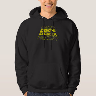 Devops Engineer  Space Backside Design Hoodie