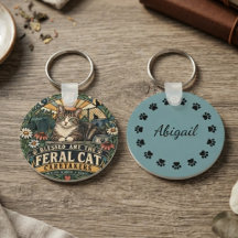 Devoted Forest Green Vintage Feral Cat