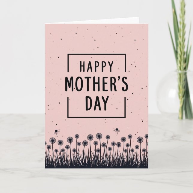 Devoted Mothers Day Love Card (Front)