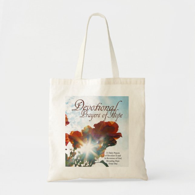 Devotional Prayers of Hope Book Tote Bag (Front)