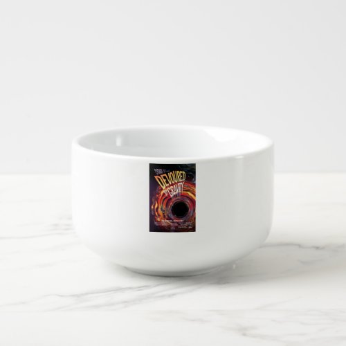 Devoured By Gravity Halloween Hole Black Horror Soup Mug