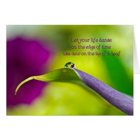 Dew Drop Cards (Front Horizontal)
