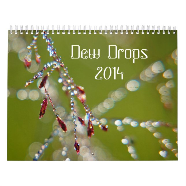 Dew Drops 2014 Calendar (Cover)