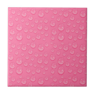 Dew drops ceramic tile