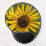 Dew Gel Mouse Pad<br><div class="desc">A sunflower coated with morning dew.</div>