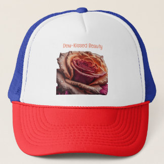 Dew-Kissed Beauty Trucker Hat