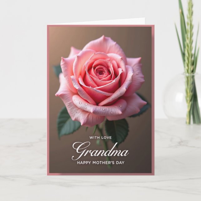 Dew Kissed Mothers Day Card (Front)