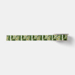 Dew on White and Yellow Primrose Satin Ribbon