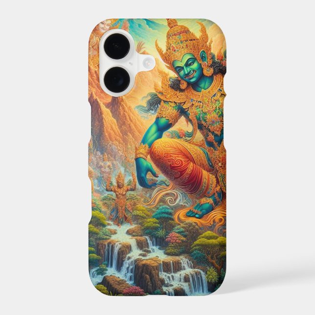 Dewa di Lembah Surgawi iPhone Case (Back)