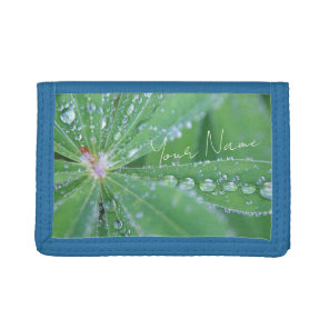 Dewdrop Tri-fold Wallet