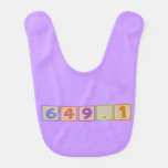 Dewey Baby Pacifier Baby Bib