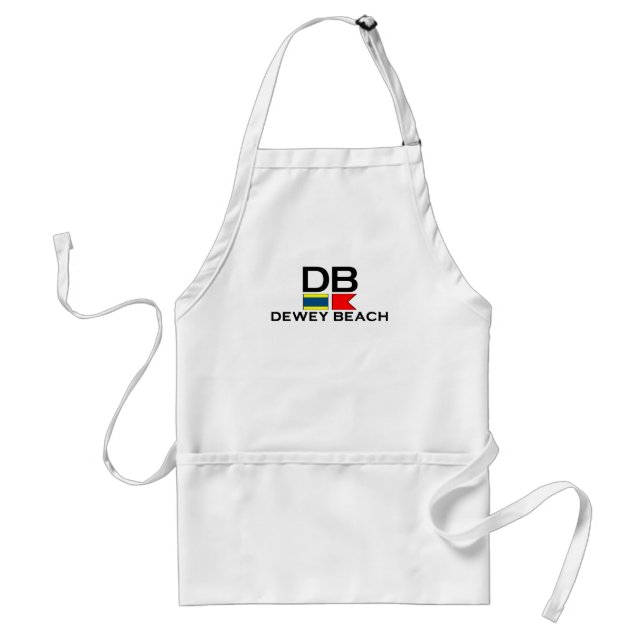 Dewey Beach. Adult Apron (Front)