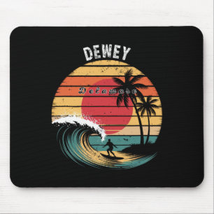 Dewey Beach Delaware Beach Surfing Mouse Pad