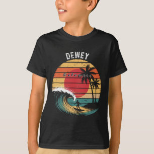 Dewey Beach Delaware Beach Surfing T-Shirt