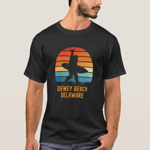 Dewey Beach  Delaware Sasquatch Souvenir 1 T_Shirt
