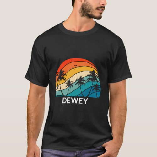 Dewey Beach Surf Palm T_Shirt