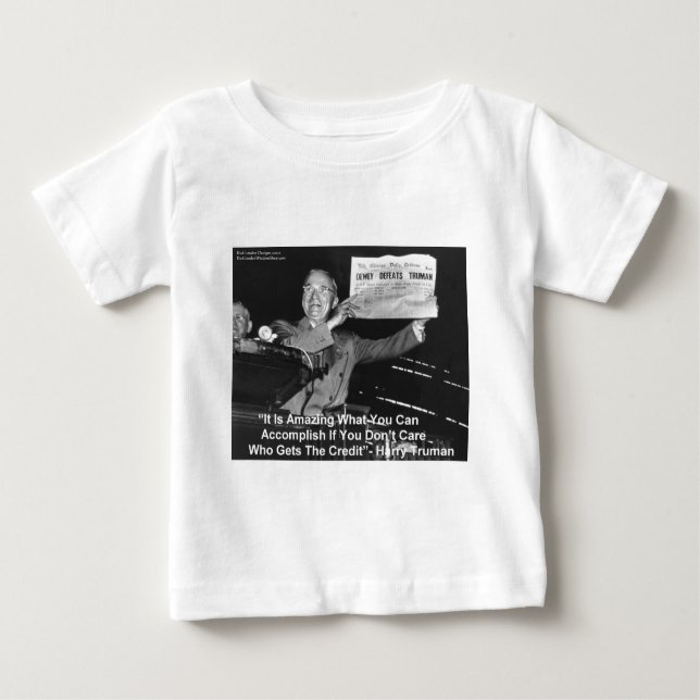 Dewey Beats Truman Funny Gifts Tees Buttons Etc (Front)