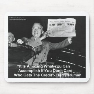 Dewey Beats Truman Funny Gifts Tees Buttons Etc Mouse Pad