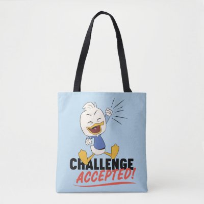 Dewey Duck | Challenge Accepted! Tote Bag