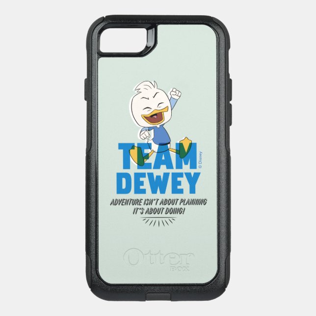 Dewey Duck | Team Dewey - Adventure Otterbox iPhone Case (Back)