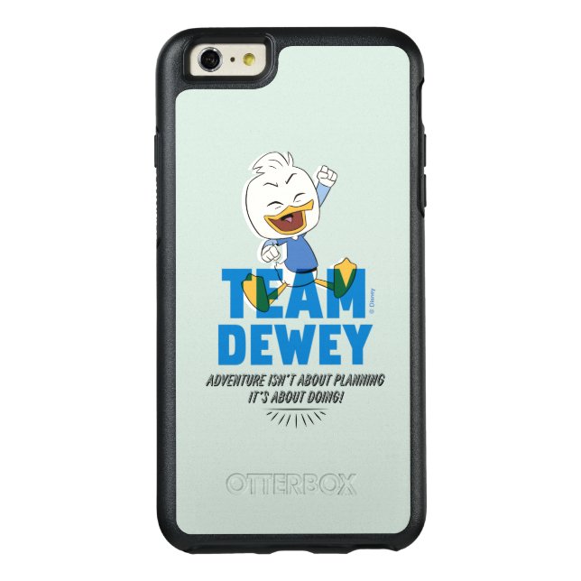 Dewey Duck | Team Dewey - Adventure Otterbox iPhone Case (Back)
