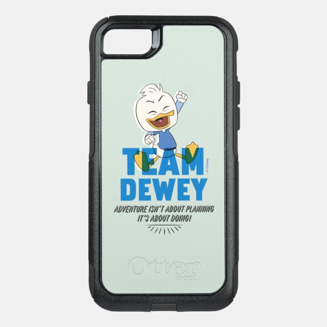 Dewey Duck | Team Dewey - Adventure Otterbox iPhone Case (Back)
