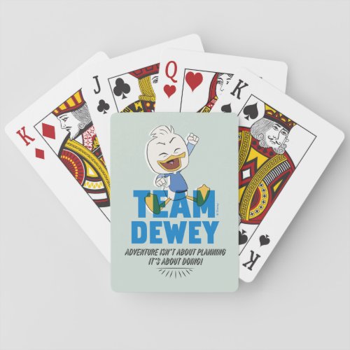 Dewey Duck  Team Dewey _ Adventure Playing Cards