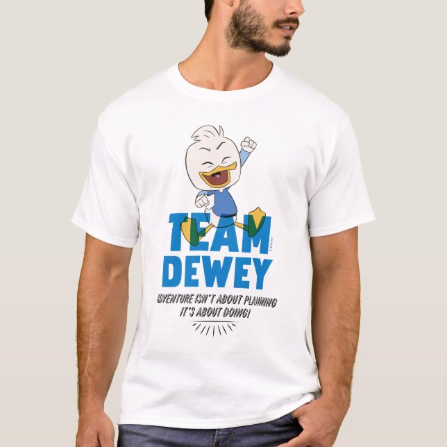 Dewey Duck | Team Dewey - Adventure T-Shirt (Front)