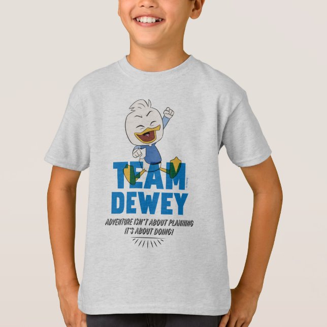 Dewey Duck | Team Dewey - Adventure T-Shirt (Front)
