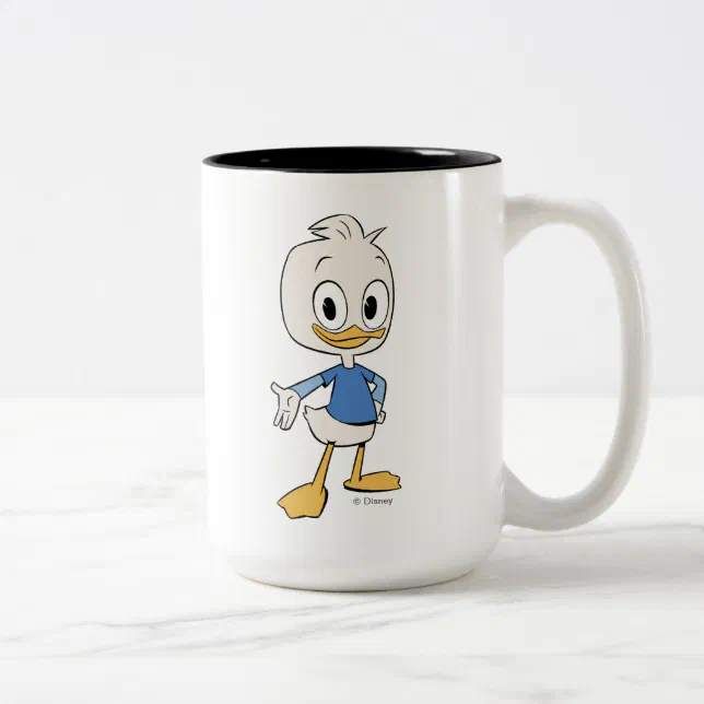 Dewey Duck Two-Tone Coffee Mug | Zazzle
