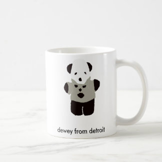 dewey from detroit flatsimile mug
